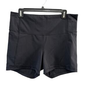 All In Motion Women's Black Biker Shorts Size XXL